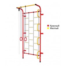 Шведская стенка "Пионер - С1Л" красно/жёлтый