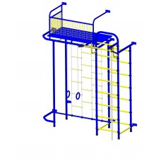 Шведская стенка "Пионер - С6ЛМ" сине/жёлтый