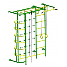 Шведская стенка "Пионер - С5СМ" зелёно/жёлтый