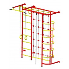 Шведская стенка "Пионер - С5СМ" красно/жёлтый