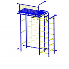 Детский спорткомплекс "Пионер 10ЛМ" сине/жёлтый