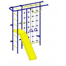 Детский спорткомплекс "Пионер 11СМ" сине/жёлтый