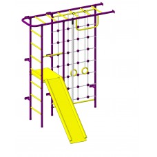 Детский спорткомплекс "Пионер 11СМ" пурпурно/жёлтый