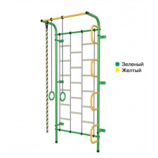 Шведская стенка "Пионер - С1Л" зелёно/желтый