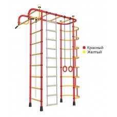 Детский спорткомплекс "Пионер 2М" красно/жёлтый