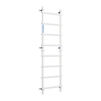 Шведская стенка ДСКМ "Romana S11" (6.1.8.12.490.00) белый прованс с серыми ступенями