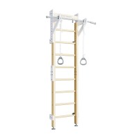 Шведская стенка "Romana Eco1" (02.21.8.14.500.09.01-01) дерево/белый