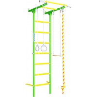 Шведская стенка ДСКМ "Romana S1" (01.21.7.06.490.05.00-13) зелёное яблоко