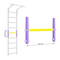 Вставка для увеличения высоты ДСКМ 490 Romana Dop9 (6.06.01) сиреневый/жёлтый
