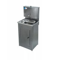 Умывальник для дачи с подогревом АКВАТЕКС 17 л, серебро