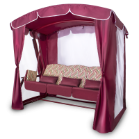 Садовые качели Arno Оазис Люкс Бордо