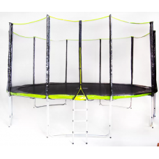 Батут Fitness Trampoline GREEN 16 FT Extreme (6 опор)