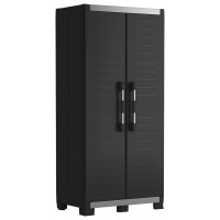 Шкаф Пластиковый высокий XL GARAGE KETER черный