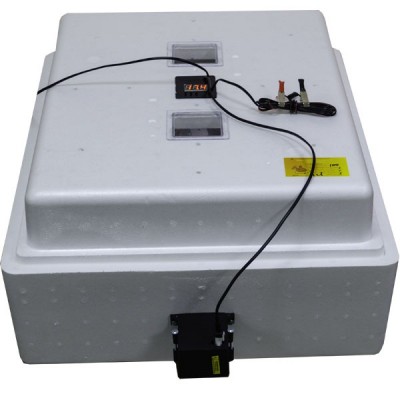Инкубатор Несушка с цифровым терморегулятором 104 яйца автопереворот 12В гигрометр фото