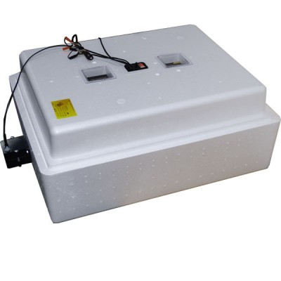 Инкубатор Несушка с аналоговым терморегулятором, цифровой индикацией, на 104 яйца, автопереворот, 12В фото