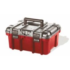 Ящик для инструментов 16" POWER TOOL BOX (Пауэр Тул Бокс), красный/серый