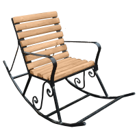 Кресло-качалка из дерева №2
