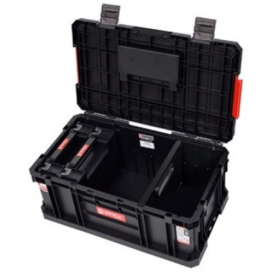 Набор ящиков Qbrick System TWO 1x Toolbox + 2x Organizer Multi, черный, п/а фото