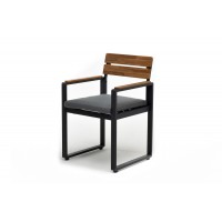 Обеденный стул из алюминия TOPA