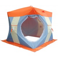 Палатка для зимней рыбалки "Нельма Куб 2 Люкс" с внутренним тентом