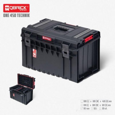 Ящик для инструментов Qbrick System ONE 450 Technik, черный фото