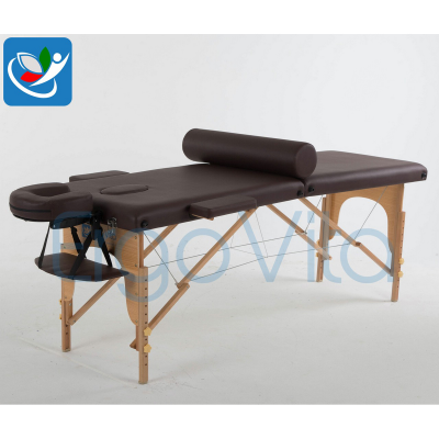 Складной массажный стол ErgoVita Classic (коричневый) фото