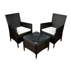 Комплект мебель из искусственного ротанга Furnide столик + 2 кресла 1485
