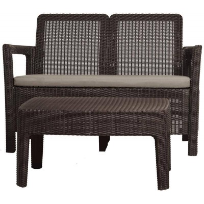 Комплект мебели Keter TARIFA SOFA + TABLE (диван+столик) фото