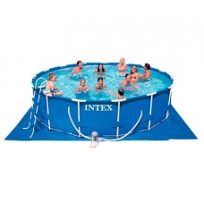 Каркасный бассейн с комплектом 457x84 см, Metal Frame, Intex 28228NP