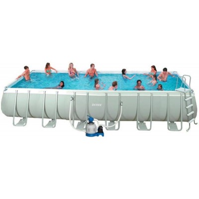 Каркасный бассейн с комплектом 732x366x132 см, Ultra Frame, Intex 28362 фото