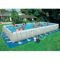 Каркасный бассейн с комплектом 975х488х132 см, Ultra Frame, Intex 28374/54988
