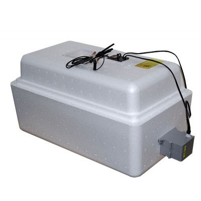 Инкубатор Несушка с аналоговым терморегулятором, цифровой индикацией, на 36 яиц, автопереворот, 12В фото