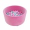 Сухой бассейн Romana Easy ДМФ-МК-02.53.03 розовый с розовыми шариками