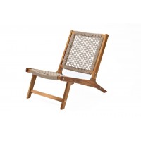 Кресло-лаунж из акации CALISTO