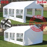 Тент-шатер Giza Garden 3x6м белый