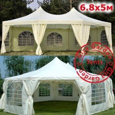 Восьмиугольный тент-шатер Giza Garden 5х6,8 м