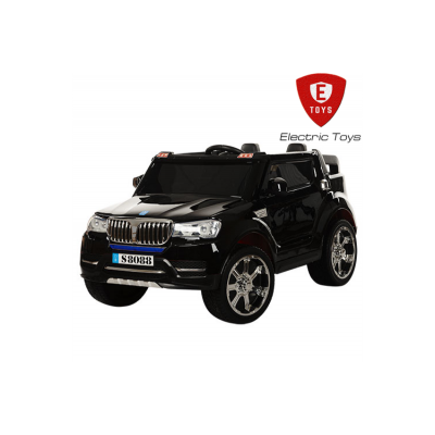 Двухместный детский электромобиль Electric Toys BMW X5 Lux - черная фото