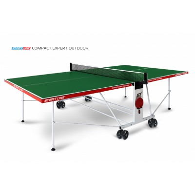 Теннисный стол Start Line Compact Expert Outdoor green фото