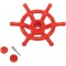 Штурвал игровой Boat для детских площадок KBT (красный)