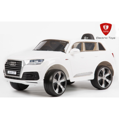 Детский электромобиль ElectricToys AUDI Q7 quattro LUX (Лицензия) - белый фото