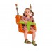 Детские подвесные качели KBT Baby Luxe (оранжевый/салатовый) 1 фото