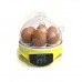 Мини инкубатор для яиц на 7 яиц HHD 7 с терморегулятором фото