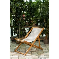 Кресло-шезлонг из акации CAPRI