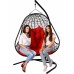 Двойное подвесное кресло BiGarden Primavera Black, красный фото