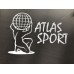 Батут Atlas Sport 374 см (12ft) с внутренней сеткой и лестницей PURPLE 2 фото