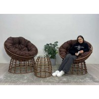 Комплект кофейный со столиком SAVIRA 2 кресла + столик Горячий шоколад