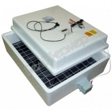 Инкубатор Несушка на 77 яиц (автомат, цифровое табло, вентиляторы, испаритель, 220+12В) + Гигрометр, арт. 67ВГ