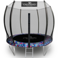 Батут пружинный с защитной сеткой Calviano 312 см - 10ft OUTSIDE master smile