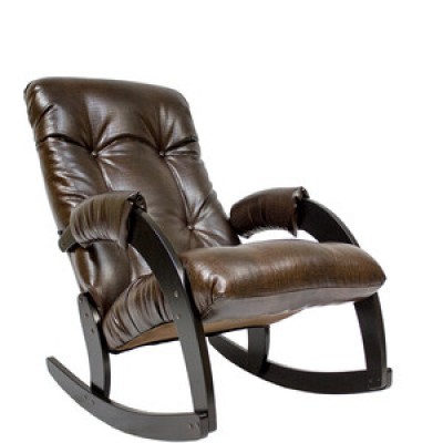 Кресло-качалка Мебель Импэкс Модель 67 венге/antik crocodile фото