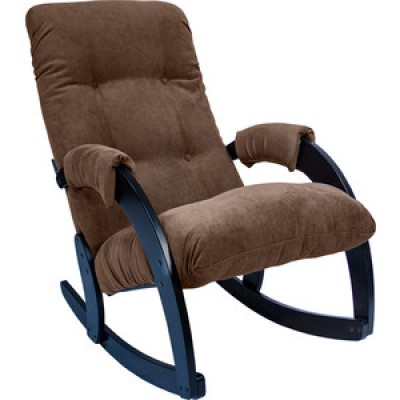 Кресло-качалка Мебель Импэкс Модель 67 венге/ Verona brown фото